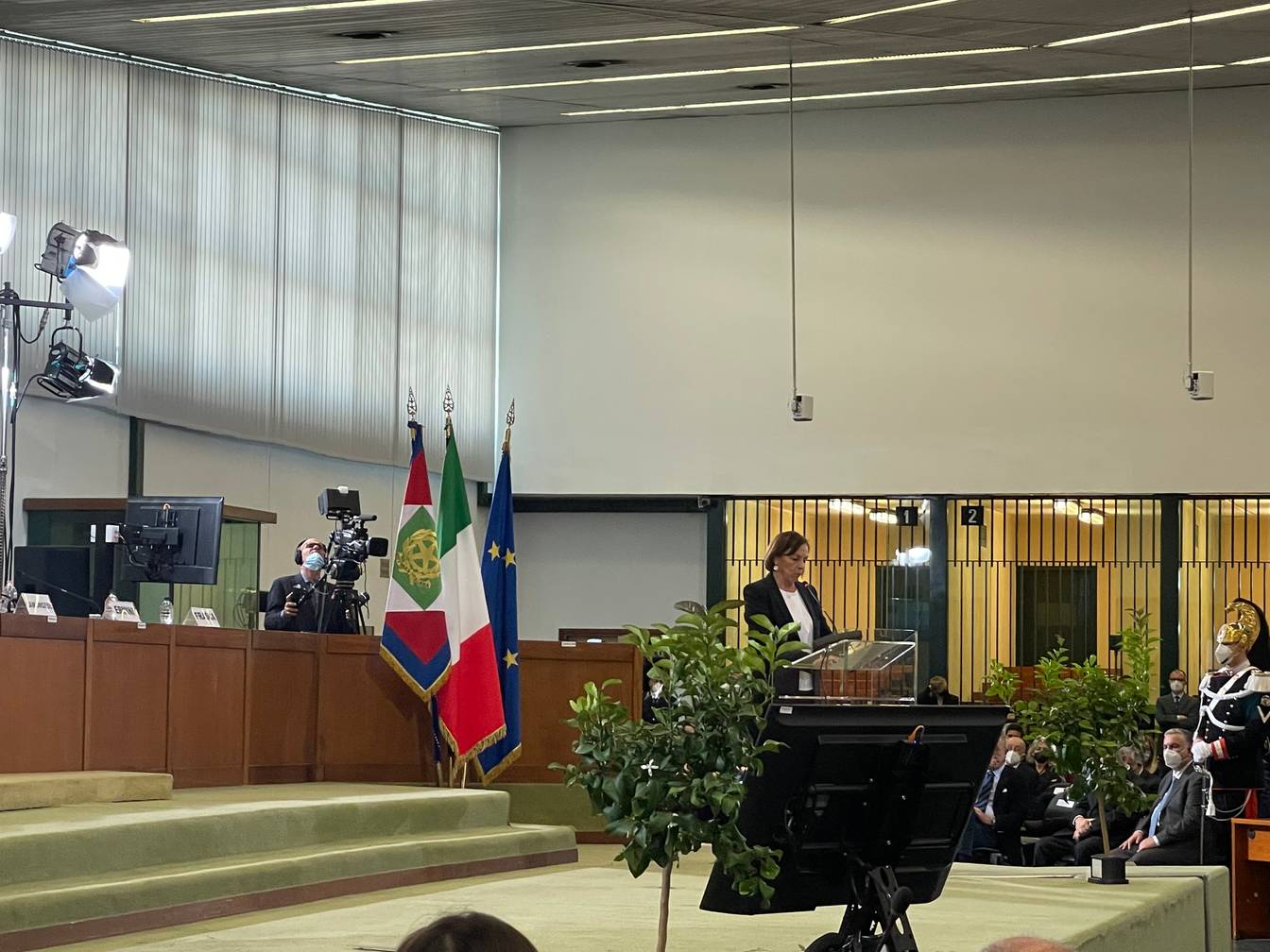  Иван Гешев на сесия в памет на магистратите Джовани Фалконе и Паоло Борселино 